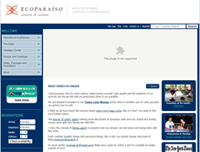 Tablet Screenshot of ecoparaiso.com